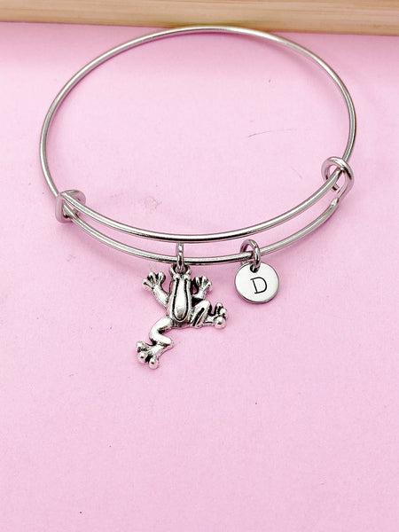 Frog Bracelet, Personalized Gift, N2276