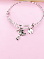 Frog Bracelet, Personalized Gift, N2276