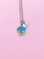 Silver Jellyfish Necklace, CN5633