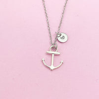 Anchor Necklace in Silver, BN866