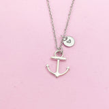 Anchor Necklace in Silver, BN866