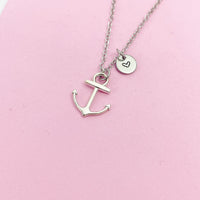 Anchor Necklace in Silver, BN866