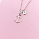 Anchor Necklace in Silver, BN866