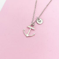 Anchor Necklace in Silver, BN866