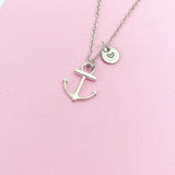 Anchor Necklace in Silver, BN866