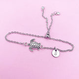 Turtle Bolo Bracelet in Silver, AN4978