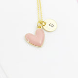 Gold Heart Necklace, N4311