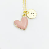 Gold Heart Necklace, N4311