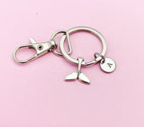 Silver Mermaid Tail Charm Keychain, AN1234