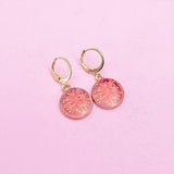 Gold Red Tomato Earrings, Mother's Day Earrings, N3183