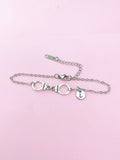 Silver Freedom Handcuff Bracelet, B1483