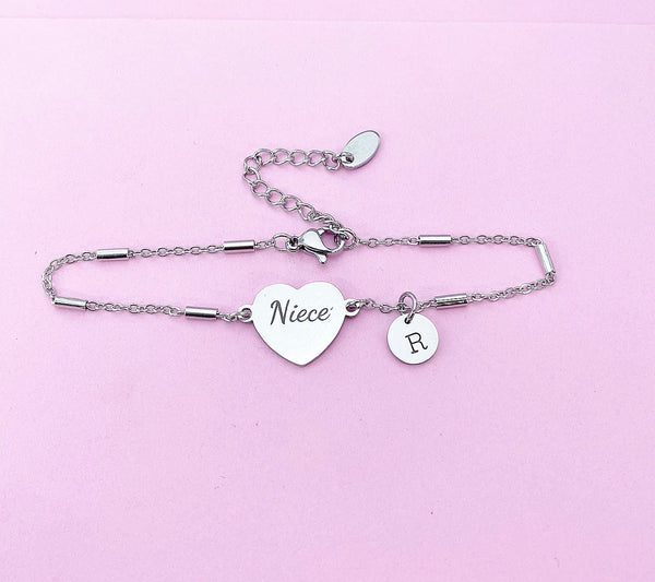 Niece Bracelet, Niece Jewelry, Niece Gift, Best Christmas Gift for Niece, D288