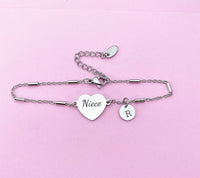 Niece Bracelet, Niece Jewelry, Niece Gift, Best Christmas Gift for Niece, D288