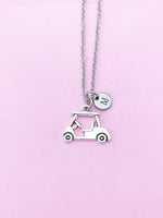 Golf Cart Necklace, Car, Golfer Necklace Gift, N4359