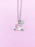 Golf Cart Necklace, Car, Golfer Necklace Gift, N4359