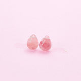 Sterling Silver Watermelon Stud Earrings, N5608