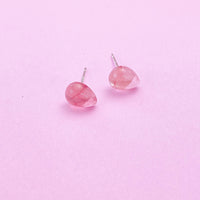 Sterling Silver Watermelon Stud Earrings, N5608