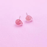 Sterling Silver Watermelon Stud Earrings, N5608