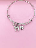 Silver Llama Bracelet, Llama Charm, Animal Charm, Alpaca Bracelet, Alpaca Charm, CN117