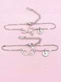 Silver or Gold Stethoscope Heart Bracelet, Medical Device Charm, Doctor Gift, Nurse Gift, Medical Student Gift, N5625