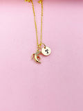 Gold Banana Necklace, N4229