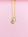 Gold Banana Necklace, N4229
