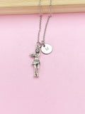 Hawaii Hula Dance Necklace in Gold or Silver, NN2204