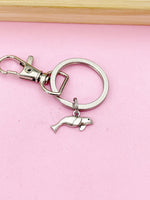 Seal Keychain, TINY Seal Charm Keychain, N5093B