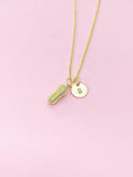 Gold Peanut Necklace, N4814