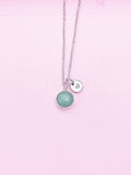 Aventurine Necklace, Green Aventurine Gemstone Jewelry, N3838