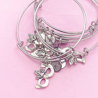 Silver Masquerade Mardi Gras Bracelet, N281