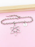 Silver Atom Charm Bracelet, N1499A