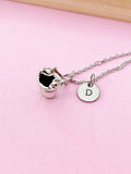 Water Pail Bucket Necklace, Water Pail Bucket Charm, Silver Bucket Charm, Personalized Gift, N1116