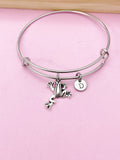 Frog Bracelet, Personalized Gift, N2276