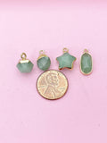 Green Aventurine Necklace, Natural Gemstone Jewelry N4261