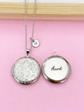Silver Aunt Locket Charm Necklace, Nina, Grandma, Grandmother, Mom, Great Aunt, Great Grandma, Godmother, Godsister, Option D461