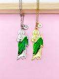 Gold or Silver Saint Jude Charm Necklace, N5640
