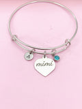 Mimi Bracelet Stainless Steel Mimi Jewelry, Best Seller Christmas Gifts for Mimi, D124