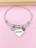 Mimi Bracelet Stainless Steel Mimi Jewelry, Best Seller Christmas Gifts for Mimi, D124