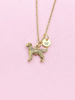 Golden Retriever Dog Necklace, N436