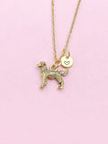 Golden Retriever Dog Necklace, N436