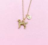 Golden Retriever Dog Necklace, N436