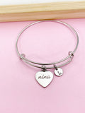 Nina Stainless Steel Bracelet, Personalized Gift, N4193A