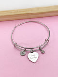 Great Grandma Stainless Steel Bangle Bracelet, D004