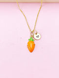 Gold Carrot Charm Necklace, N5677