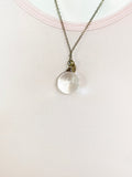Bronze Dandelion Charm Necklace, Wish Birthday Mother's Day Gifts Ideas, N200A