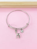 Silver Fawn Deer Charm Bracelet, N5685