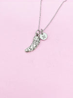 Silver Cucumber Necklace, N774A