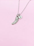 Silver Cucumber Necklace, N774A