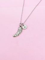 Silver Cucumber Necklace, N774A